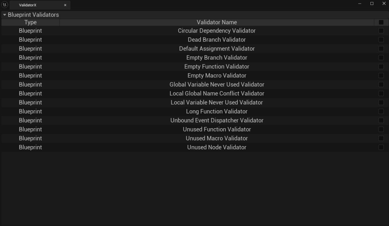ValidatorX